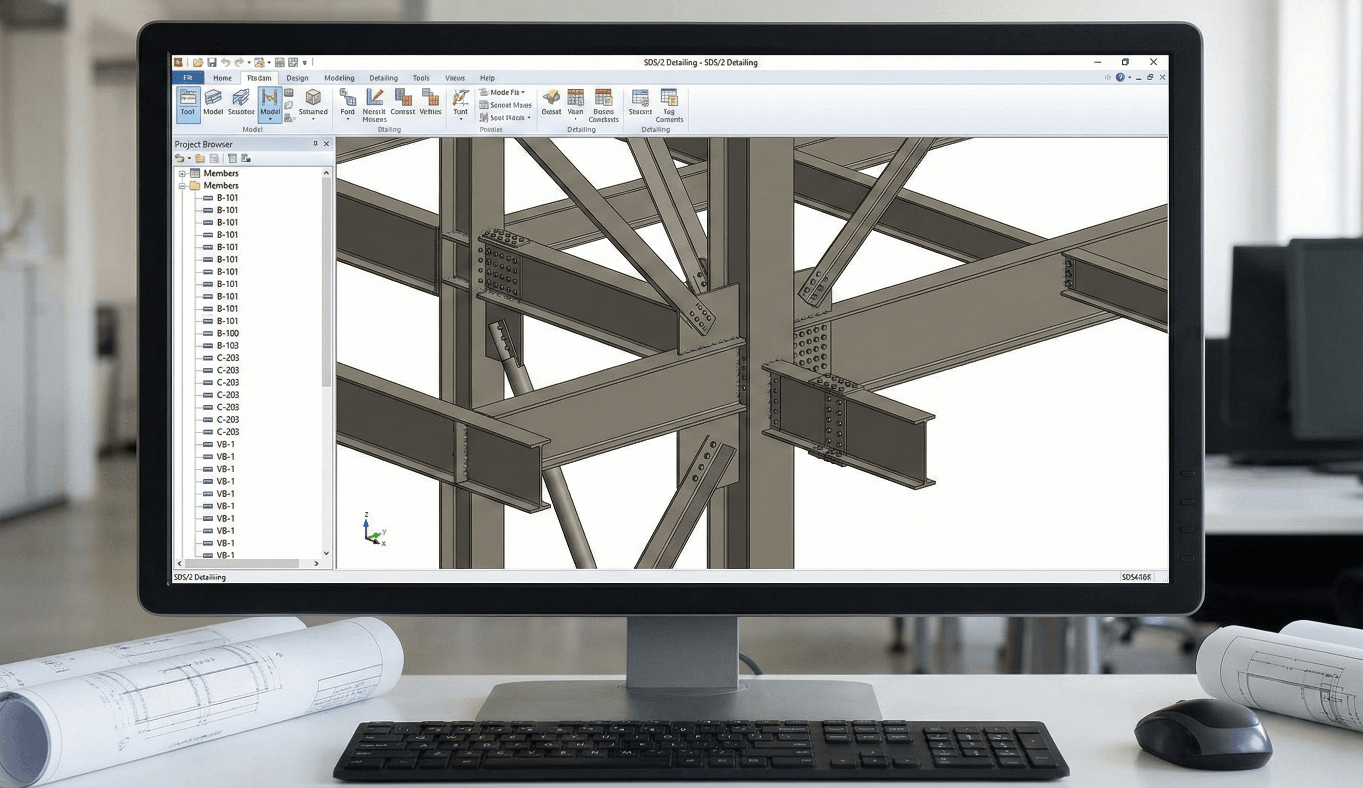 1. Structural Steel Detailing